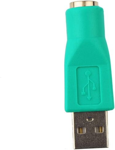 HOMSFOU 2 لوحة المفاتيح ماوس إلى USB محول محول محول الماوس محول/2 أنثى ماوس محول USB إلى/2 محول 6pin ذكر إلى أنثى Ps2 in Kuwait