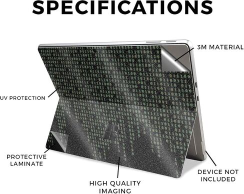 Carbon Fiber Tablet Skin Compatible with Microsoft Surface Pro 11 (2024) - Birth of Venus - Premium 3M Vinyl Protective Wrap Decal Cover - Easy to Apply | Crafted in The USA by MightySkins in Saudi Arabia