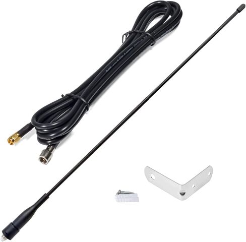 HYS 433Mhz Smart Gate/Garage Gate Door Opener Rubber Whip Antenna for LoRa Based Cubesats and LoRa APRS iGate a World-Wide Tracker/Messaging Project on 433.775 MHz in Saudi Arabia
