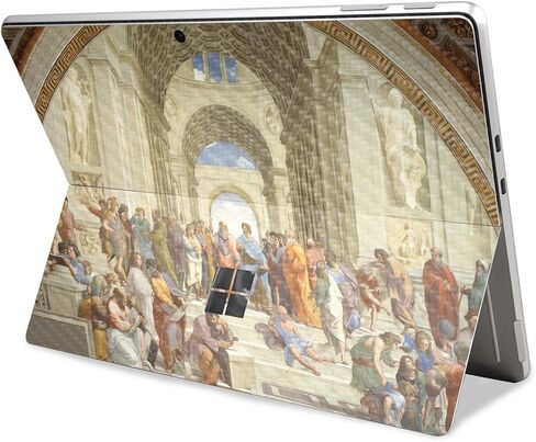 Carbon Fiber Tablet Skin Compatible with Microsoft Surface Pro 11 (2024) - Birth of Venus - Premium 3M Vinyl Protective Wrap Decal Cover - Easy to Apply | Crafted in The USA by MightySkins in Saudi Arabia