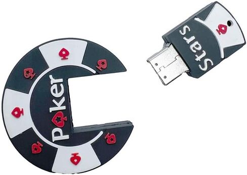 Poker Games Poker Chips Poker Chip Shape 16GB USB Flash Drive Pendrive Thumb Drive USB Disk USB Drive in Saudi Arabia