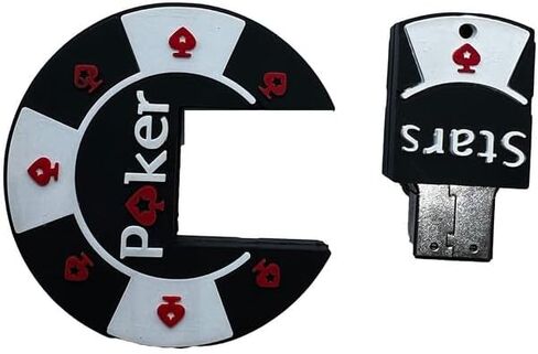 Poker Games Poker Chips Poker Chip Shape 16GB USB Flash Drive Pendrive Thumb Drive USB Disk USB Drive in Saudi Arabia