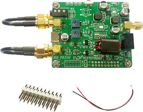 SDR Radioberry V2.0 لـ Raspberry Pi 4 - الأجهزة التناظرية لبطاقة الراديو AD9866 و10CL025 مودم النطاق العريض 12 بت لراديو Ham Radio SDR جهاز الإرسال والاستقبال المحدد الراديو (Radioberry) in Kuwait