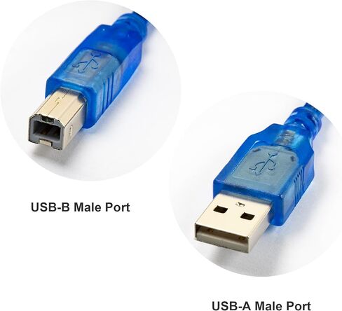 USB Data Sync Cable for Arduino UNO R3 Board ATMEGA328P MEGA2560 About 1.5M / 4.9FT Long in Kuwait