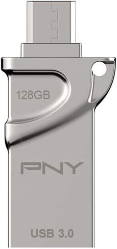 محرك أقراص فلاش بي إن واي DUO-LINK USB 3.0 OTG لأنظمة أندرويد - (P-FDI64GOTGTO30-GE) سعة 64 جيجابايت in Saudi Arabia