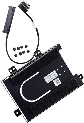 كابل القرص الصلب SATA 2K51N 02K51N مع حامل العلبة HDD 2.5 بوصة 0J8J5W J8J5W لاستبدال منطقة Dell Alienware 51M ALWA51M in Saudi Arabia