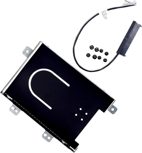 كابل القرص الصلب SATA 2K51N 02K51N مع حامل العلبة HDD 2.5 بوصة 0J8J5W J8J5W لاستبدال منطقة Dell Alienware 51M ALWA51M in Saudi Arabia