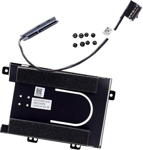 كابل القرص الصلب SATA 2K51N 02K51N مع حامل العلبة HDD 2.5 بوصة 0J8J5W J8J5W لاستبدال منطقة Dell Alienware 51M ALWA51M in Saudi Arabia