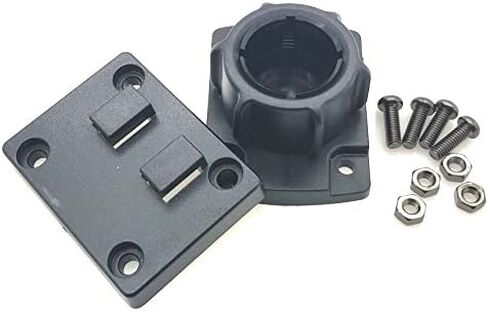 ChargerCity 25mm/1" inch Ball socklet to AMPs connection adapter + Dual T Plate for 1" inch Ball Connection Mount and Arkon Robust series Mount (25mm-AMPS-2T) in Saudi Arabia