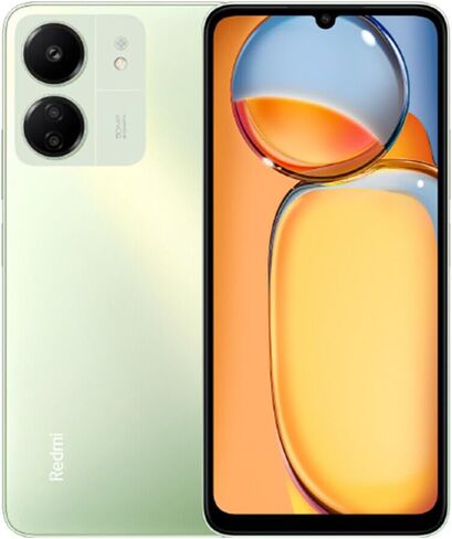 Redmi Xiaomi 13C 4G LTE (256GB + 4GB) Factory Unlocked Global ROM GSM 6.74" 50MP Triple Camera (Tello Mint & Global) + Free Fast Car Charger (Clover Green (Global ROM)) in Saudi Arabia