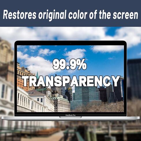 Tempered Glass Screen Protector for MacBook Pro 13 M2 M1 (2022-2016)/MacBook Air 13 M1 (2021-2018 A2337 A2179 A1932) /MacBook Pro 13 A2289 A2251 A2159 A1706 A1708, Bubble Free, Case Friendly in Saudi Arabia