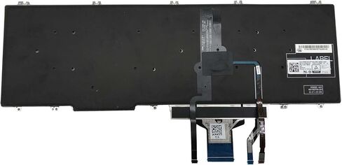 لـ DELL Precision 7530 7730 E7530 M7530 7540 7740 Series أسود بدون إطار، مع إضاءة خلفية، مع عصا ماوس 0DK60 00DK60 266YW 0266YW 06P79 006P79 لوحة مفاتيح للكمبيوتر المحمول بتصميم أمريكي in Kuwait