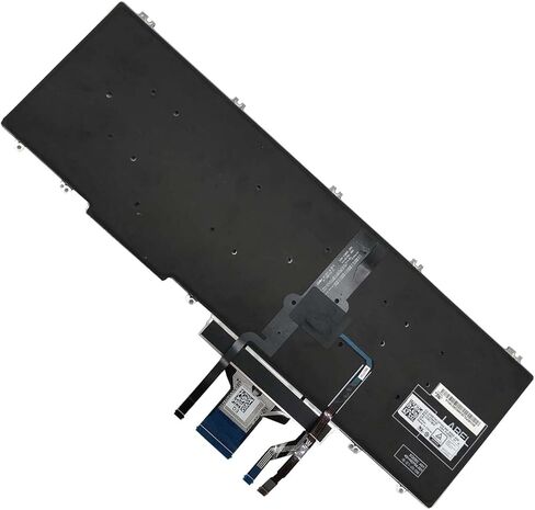 لـ DELL Precision 7530 7730 E7530 M7530 7540 7740 Series أسود بدون إطار، مع إضاءة خلفية، مع عصا ماوس 0DK60 00DK60 266YW 0266YW 06P79 006P79 لوحة مفاتيح للكمبيوتر المحمول بتصميم أمريكي in Kuwait