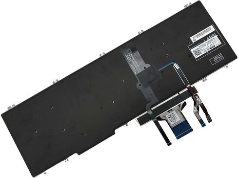 لـ DELL Precision 7530 7730 E7530 M7530 7540 7740 Series أسود بدون إطار، مع إضاءة خلفية، مع عصا ماوس 0DK60 00DK60 266YW 0266YW 06P79 006P79 لوحة مفاتيح للكمبيوتر المحمول بتصميم أمريكي in Kuwait