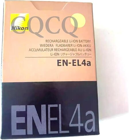 EN-EL4، EN-EL4A، ENEL4، ENEL4A لبطارية كاميرا نيكون D2Z D2H D2Hs D2X D2Xs D3 D3S D3X F6 EN-EL4 EN-EL4a ENEL4 Nik MB-D10 MB-40 D300 D300S D700 (11.1V 2450mAh 28Wh) in Saudi Arabia