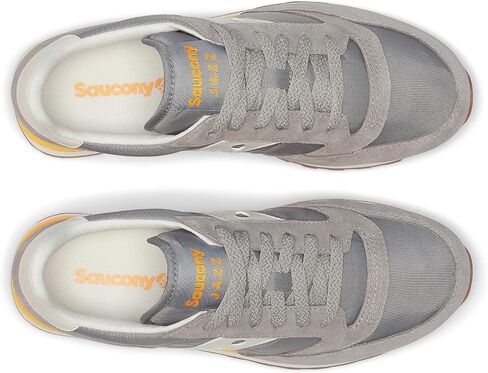 Saucony Women's Jazz Original Sneaker, Grey/Ivory, 7.5 in Saudi Arabia