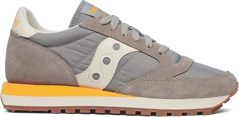 Saucony Women's Jazz Original Sneaker, Grey/Ivory, 7.5 in Saudi Arabia