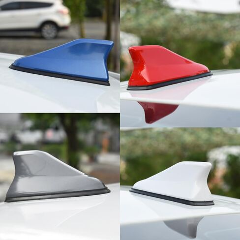 Shark Fin Antenna Cover for Car, Car Radio Antenna Topper, Universal Antenna for Vehicle Decoration (Black) in Saudi Arabia