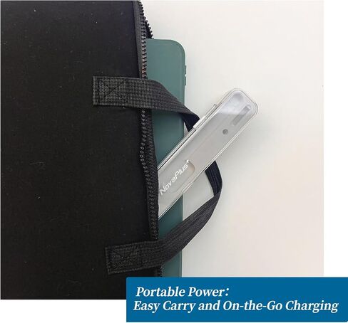NovaPlus 2 in 1 Apple Pencil Charging Case for Apple Pencil 2nd & 1st Generation, Magnetic Wireless Apple Pencil Charger for Pencil 2nd Gen, Portable Battery/Carrying Charging (Wired Version) in Saudi Arabia