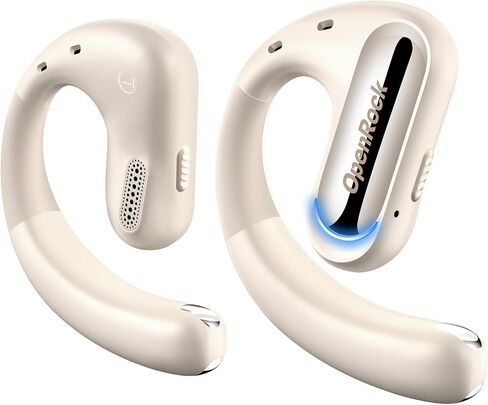 Pro Open Ear Headphones, Bluetooth 5.2 Wireless Earbuds, 46 Hours Playtime with Charging Case, Extra Deep Bass, IPX5 Waterproof, for Sports, Gaming, Office, Running, Cycling, Driving, Hiking in Saudi Arabia