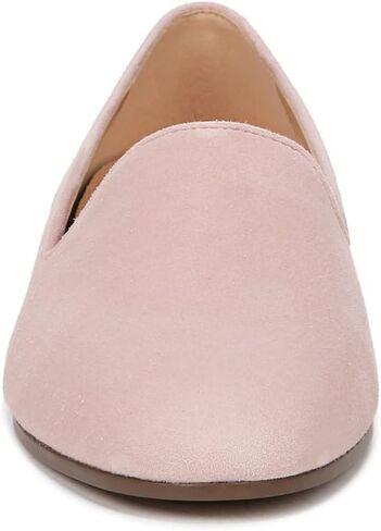 Vionic Women’s North Willa Comfort Flats- Supportive Slip-On Walking Flats with Arch Support Light Pink Suede 9.5 Wide in Saudi Arabia
