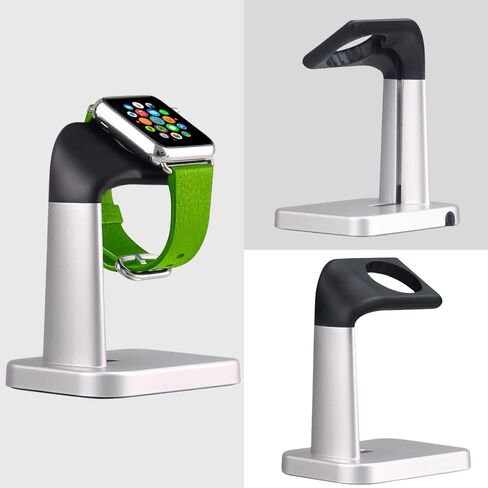 Stand for Apple Watch, Aluminium Stand Charger Dock Designed for iWatch, Compatible with Watch Ultra2 9 Ultra 8 SE2 7 6 SE 5 4 3 2 1 in Saudi Arabia