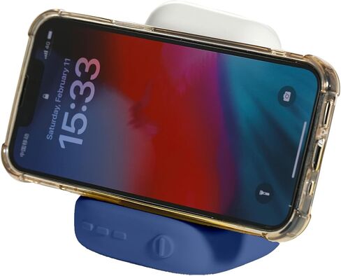 HECCEI iWatch Charging Dock, Charger Stand for Apple Watch Series Ultra/8/SE2/7/6/SE/5/4/3/2/1, for Airpods 3/2/Pro, iPhone 14/13/12/11/Pro/X/Max/XS/XR/8 Stand, Supports Nightstand Mode (Black) in Saudi Arabia