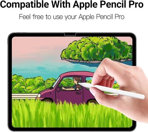 FILMEXT iPad Pro 11 inch Screen Protector Privacy 2024 M4,iPad Privacy Screen Anti Spy Anti Blue Light Glare Filter PET iPad Pro 11" Privacy Screen 5th Generation in Saudi Arabia