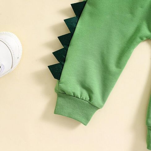 Baby Boy Clothes Toddler Fall Winter Outfits Dinosaur Long Sleeve Hoodies Tops & Jogger Pants Sweatsuit in Saudi Arabia