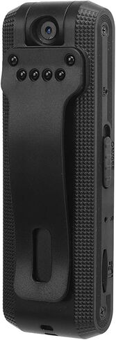 كاميرا يمكن ارتداؤها على الجسم كاميرا الجسم 1080P، زاوية واسعة 180 درجة مضادة للاهتزاز مقاومة للماء بمشبك خلفي لحارس أمن المنزل في الهواء الطلق in Kuwait