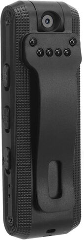 كاميرا يمكن ارتداؤها على الجسم كاميرا الجسم 1080P، زاوية واسعة 180 درجة مضادة للاهتزاز مقاومة للماء بمشبك خلفي لحارس أمن المنزل في الهواء الطلق in Kuwait