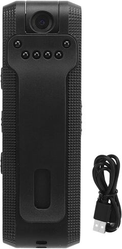 كاميرا يمكن ارتداؤها على الجسم كاميرا الجسم 1080P، زاوية واسعة 180 درجة مضادة للاهتزاز مقاومة للماء بمشبك خلفي لحارس أمن المنزل في الهواء الطلق in Kuwait