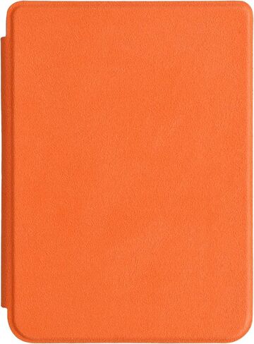 kwmobile Case Compatible with Kobo Clara 2E / Tolino Shine 4 Cover - Microfiber E Reader Magnetic Flip Cover - Blue in Saudi Arabia