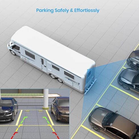 كاميرا احتياطية لاسلكية إضافية من AUTO-VOX للسيارة/الشاحنة، كاميرا رؤية خلفية بالأشعة تحت الحمراء للرؤية الليلية in Kuwait