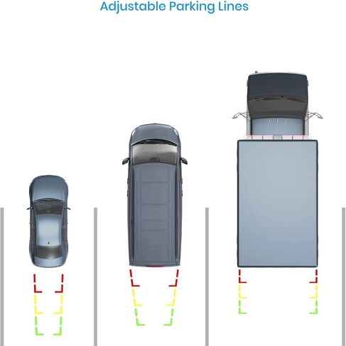 كاميرا احتياطية لاسلكية إضافية من AUTO-VOX للسيارة/الشاحنة، كاميرا رؤية خلفية بالأشعة تحت الحمراء للرؤية الليلية in Kuwait