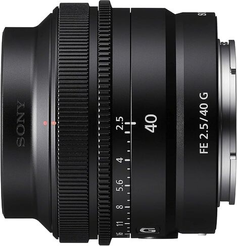 Sony FE 40mm F2.5 G Full-Frame Ultra-Compact G Lens Bundle with Card Reader, Dust Blower & Cleaning Kit | Sony 40mm Lens in Saudi Arabia