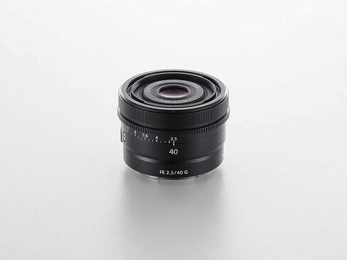 Sony FE 40mm F2.5 G Full-Frame Ultra-Compact G Lens Bundle with Card Reader, Dust Blower & Cleaning Kit | Sony 40mm Lens in Saudi Arabia