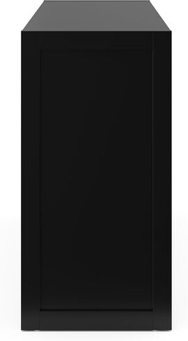 Storkcraft Calabasas 6 Drawer Dresser (Black) - GREENGUARD Gold Certified, 6 Drawer Dresser with Interlocking Drawer System, Dresser Drawer Organizer for Kids' Bedroom in Saudi Arabia