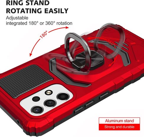 for Samsung Galaxy A53 5G (SM-A536) - Shockproof Phone Case with Belt Clip Holster - CV1 Black in Kuwait