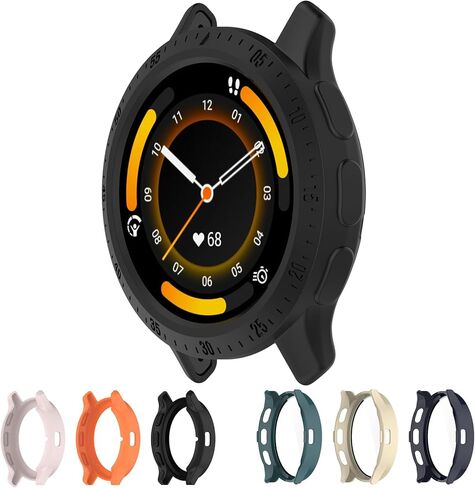 MOTONG Compatible with Garmin Venu 3 TPU Protective Case - TPU Protective Watch Case Cover Shell Compatible with Garmin Venu 3(Venu 3 Black) in Saudi Arabia