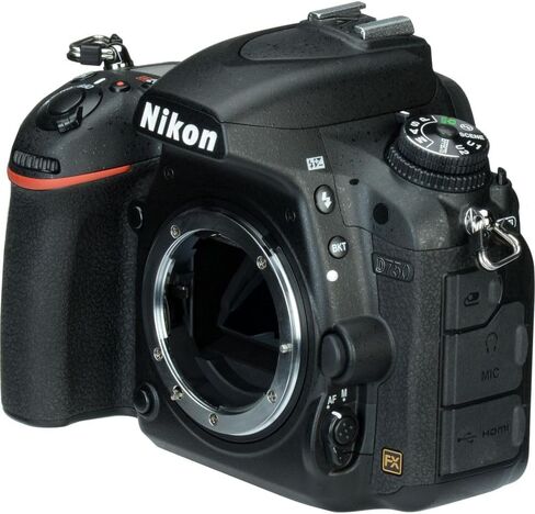 Nikon D750 FX-Format Digital SLR Camera + 2X EN-EL15C Battery + Memory Card Wallet + Extreme PRO 64GB Card + Card Reader + 12 Inch Flex Tripod + Photo Editing Software + Mic + More (Renewed) in Saudi Arabia