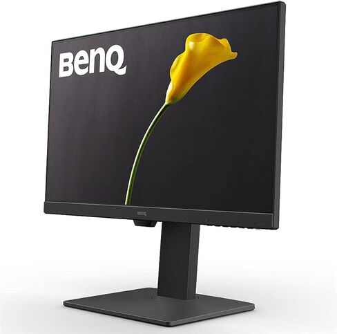 شاشة BenQ 2X GW2485TC مقاس 23.8 بوصة 16:9 عالية الدقة IPS مع مكبرات صوت مدمجة، حزمة سوداء مع تنظيف من الألياف الدقيقة (شاشتان) in Kuwait