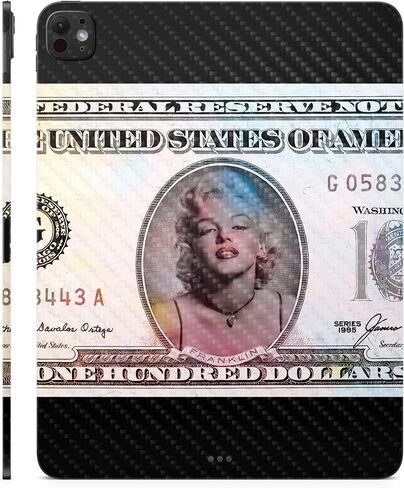 Carbon Fiber Skin Compatible with Apple iPad Pro 11 (M4) 2024 - Bananas - Premium 3M Vinyl Protective Wrap Decal Cover - Easy to Apply | Crafted in The USA by MightySkins in Kuwait