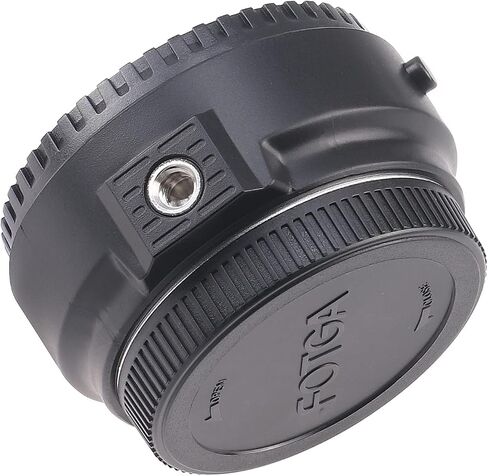 Fotga محول تركيب عدسة التركيز التلقائي الإلكتروني لعدسة Canon EOS EF EF-S إلى كاميرا EF-M Mout EOS M M2 M3 M5 M6 M10 M50 II M100 M200 in Kuwait