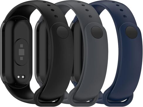 AWINNER Bands Compatible With Xiaomi Mi Band 8 Smartwatch Wristbands Replacement Band Accessaries Straps Bracelets for Mi 8 in Kuwait