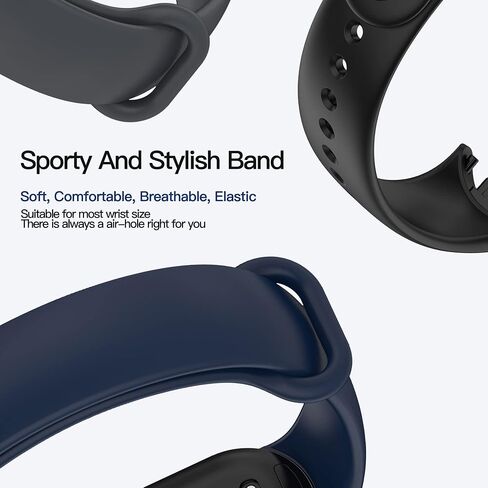 AWINNER Bands Compatible With Xiaomi Mi Band 8 Smartwatch Wristbands Replacement Band Accessaries Straps Bracelets for Mi 8 in Kuwait