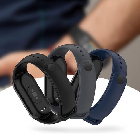 AWINNER Bands Compatible With Xiaomi Mi Band 8 Smartwatch Wristbands Replacement Band Accessaries Straps Bracelets for Mi 8 in Kuwait