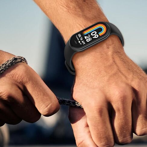 AWINNER Bands Compatible With Xiaomi Mi Band 8 Smartwatch Wristbands Replacement Band Accessaries Straps Bracelets for Mi 8 in Kuwait