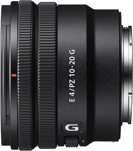 عدسة سوني E PZ مقاس 10-20 مم F4 G APS-C ذات فتحة ثابتة وتكبير قوي (متجددة) in Saudi Arabia