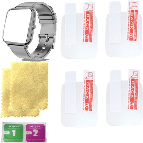 screen protector for Donerton Smart Watch with 4PCS in one pack Transparent in Saudi Arabia